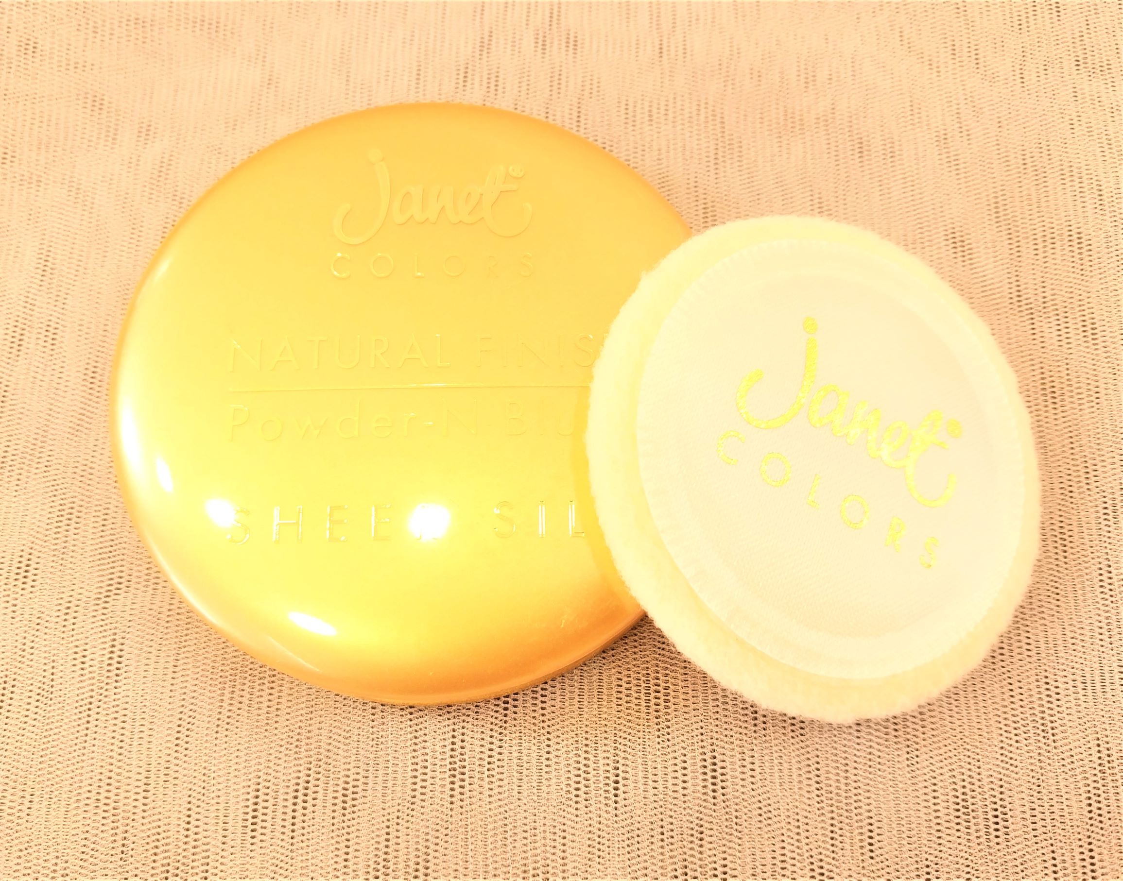 Janet Powder-N-Blush Finishing Powder 20g Saffron Glow No.3 | ShopHere